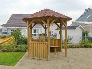Sechseck-Pavillon (Foto: Obra)