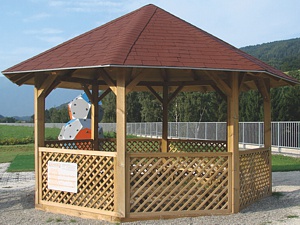 Achteck-Pavillon (Foto: Obra)