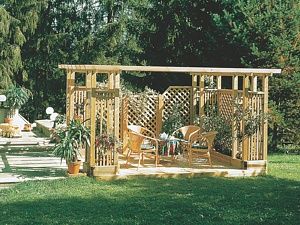 Gartenlaube 'Korinth' (Foto: Pongauer)