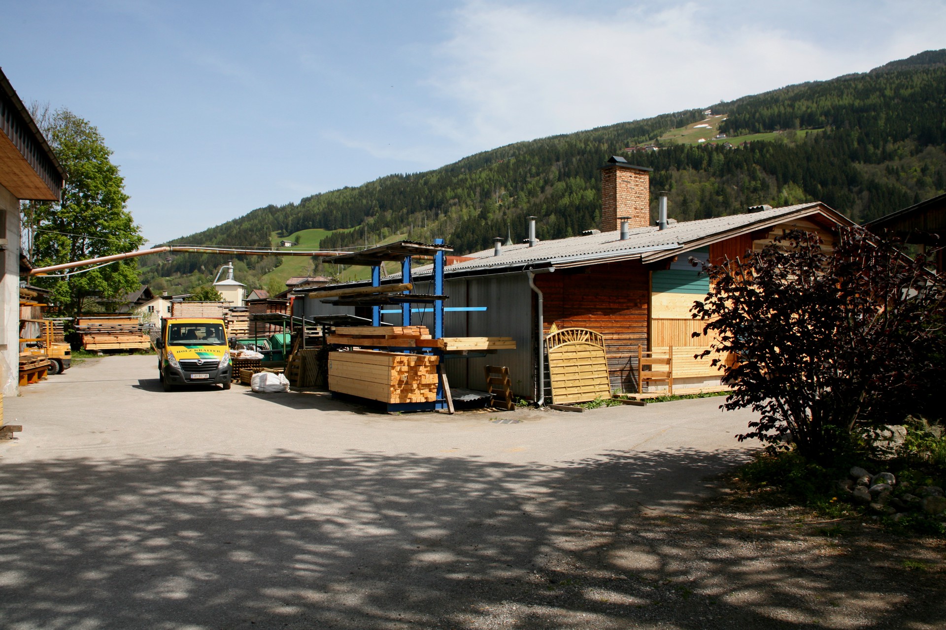 Firmengelände Holz Kraiter