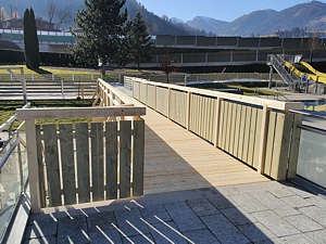 Brückengeländer Erlebnisbad Schladming